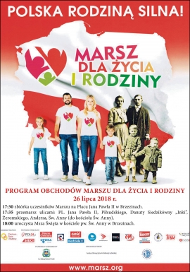 Marsz Dla Życia i Rodziny - 26 lipca 2018