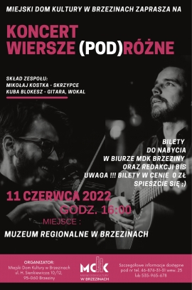 KONCERT WIERSZE (POD)RÓŻNE