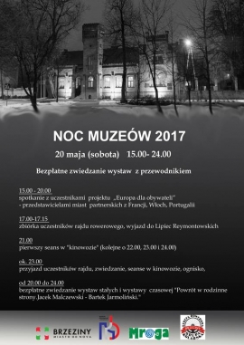 Noc Muzeów 2017 w Brzezinach